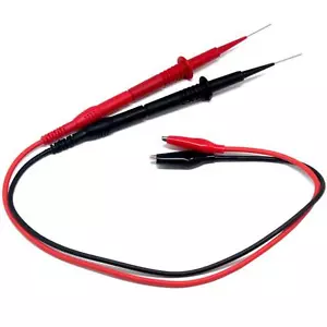 AideTek cavi di prova ago acciaio inox rigido 600 V 1 A 4 mm P1040set per FLUKE - Foto 1 di 8