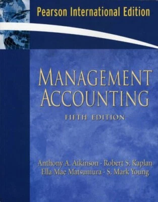 Management Accounting: International Edition by Young, S. Mark Paperback Book - Image 1 of 2