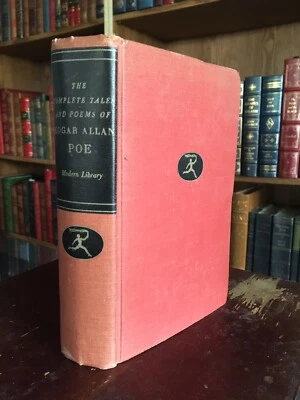 The Complete Tales And Poems Of Edgar Allan Poe Antique Modern Library 1938 Foto 1 de 4