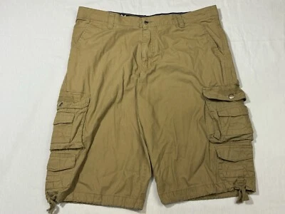 Pantalones Cortos Carga Machine Para Hombre 38 (36) Marrón Claro Algodón/Poliéster Golf Senderismo Foto 1 de 4