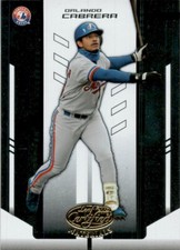 2004 Leaf Certified Materials #146 Orlando Cabrera Excellent