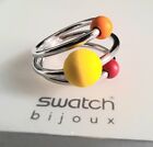 Swatch Bijoux Gioiello: Anello " Rumbasoul " (JRO005) Arancione Nuovo /