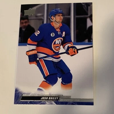 2022-23 Series 1 Base Exclusives #113 Josh Bailey /100 - New York Islanders! - Image 1 of 2