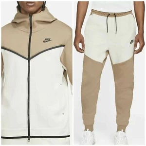 NIKE TECH FLEECE TRACKSUIT "SANDALWOOD" (CU4489 208/ CU4495 208) VARIOUS SIZES - Picture 1 of 12