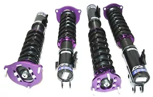 D2 Racing RS Series 36 way Coilovers Lowering Suspension Kit Elantra 07-10 New - Foto 1 di 4