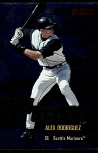 Alex Rodriguez Seattle Mariners #E5 2000 Bowman Early Indications Baseball Card - Picture 1 of 2