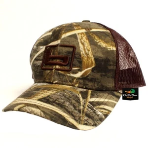 NEW BANDED GEAR TRUCKER CAP HAT MAX-5 CAMO BROWN MESH W/ "b" LOGO ADJUSTABLE - Picture 1 of 3