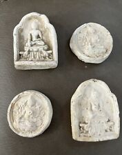 Chinese Ming dynasty pottery Buddha Medallions Set Of Four 明