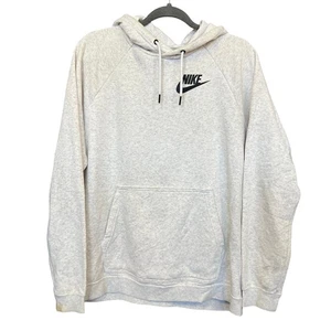 Maglione Nike donna grigio cenere con cappuccio taglia XL - Foto 1 di 3