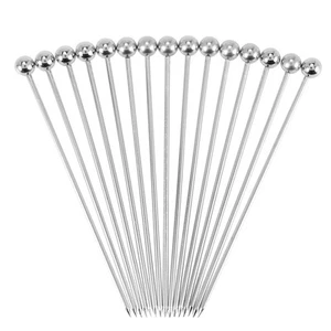 15 StüCk Cocktail Picks, 4 Wiederverwendbare Edelstahl Picks C5644 - Bild 1 von 8