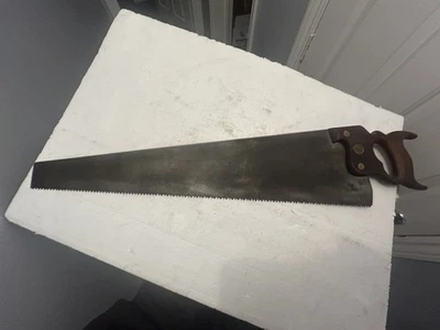 Vintage  26” 5 tpi mount enta saw (early spear & Jackson) great etch.  - Image 1 of 4