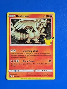 Reshiram 002/025 Celebrations Holo - Bild 1 von 2