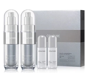Cellcure Duo-Vitapep Hautpflege 2er Set Anti-Aging Feuchtigkeit Hautpflege K-Beauty - Bild 1 von 8