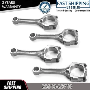 4PCS Connecting Rod 23510-23710 for 2000-2012 Hyundai Elantra Kia Soul G4GC 2.0L - Picture 1 of 15
