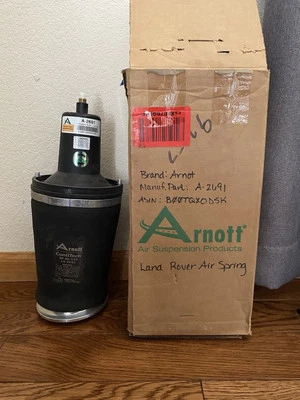 Muelle neumático suspensión delantera Arnott 3G 1995-2002 para Land Rover Range Rover Foto 1 de 4