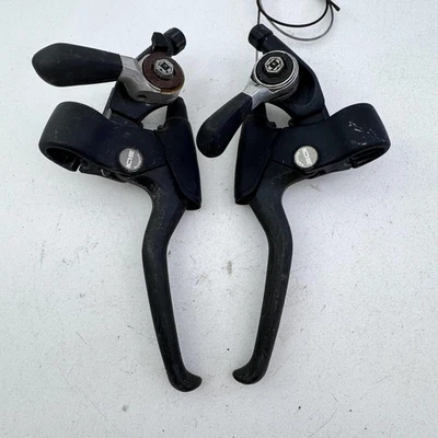 Vintage Shimano Exage SLR BL-M451 Brake Levers Shifters 22.2mm MTB Japan A30 - Image 1 of 4