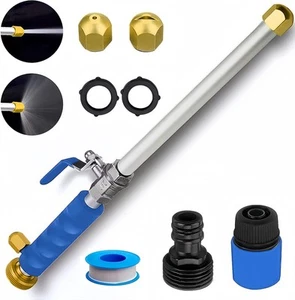 Upgraded Jet Nozzle for Garden Hose Power Washer Wand Hydro Jet High Pressure... - Picture 1 of 9