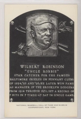 1953 National Baseball Hall of Fame and Museum Postcards Artvue Wilbert Robinson - Image 1 of 2
