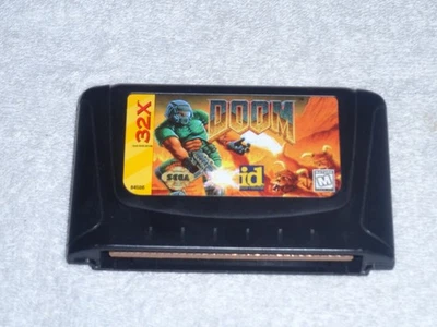 Doom (Sega Genesis 32X, 1994) Cartridge Only - Tested/Authentic video game! G-34 - Image 1 of 4