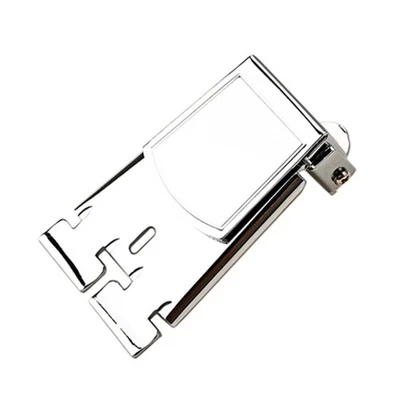 Zinc Alloy 5 String Banjo Tailpiece Chrome Plated Bridge Tailpiece Durable - Image 1 of 4