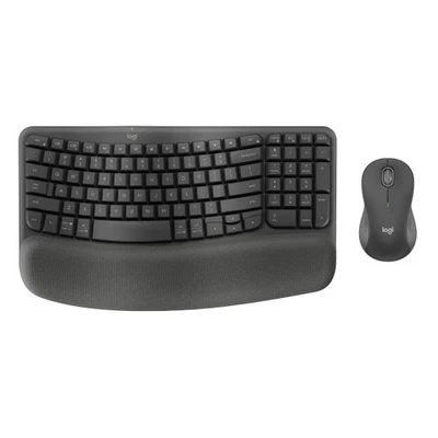 Logitech Wave Keys MK670 Combo Ergonomic Wireless Keyboard and Mouse Bundle - Image 1 of 4