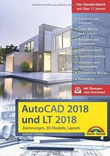 AutoCAD 2018 und LT2018 inkl. Beileger für Version 2019 ... | Buch | Zustand gut - Bild 1 von 2