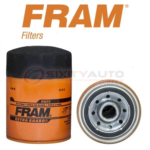 FRAM Engine Oil Filter for 1966-1968 Jeep CJ6A - Oil Change Lubricant kr Foto 1 de 4