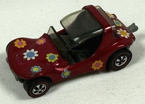 Vintage 1969 Hot Wheels Redline Sand Crab Red With Black Interior - Picture 1 of 9