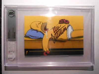 丹·卡斯特拉内塔 ~ 辛普森一家 ~ 4 x 6 照片 #9 签名亲笔签名贝克特板 — 第 1/3 张图片