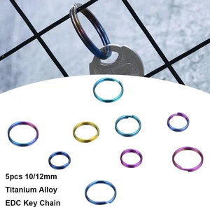 5pcs Portable Outdoor Keyring Buckle Camping Travel Hanging Tool - Picture 1 of 22