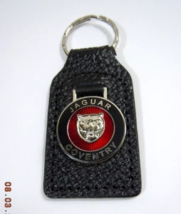 JAGUAR - COVENTRY Leather Key Fob Key Ring XK 120 XK 150  420G E-Type - Picture 1 of 1