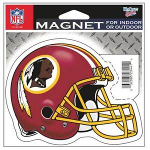 Washington Redskins Helmet - 4.5" Die Cut Logo Magnet
