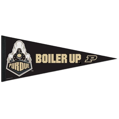 PURDUE BOILERMAKERS BOILER UP ROLL UP PREMIUM FELT PENNANT 12"x30" WINCRAFT 🚂 Cover