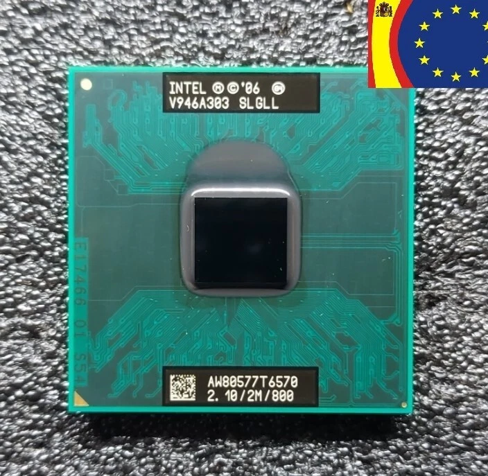 MICROPROCESADOR Intel Core 2 Duo T6570 SLGLL AW80577GG0452MH - Imagen 1 de 2