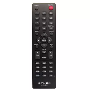 New Dynex TV Remote for DX-40L260A12 DX-46L260A12 DX-40L261A12 DX-24L230A12 USA - Picture 1 of 3