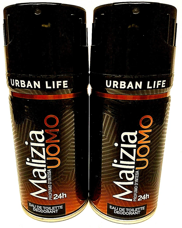 MIRATO Malizia Uomo Deo 2 x150ml Urban Life DEODORANT