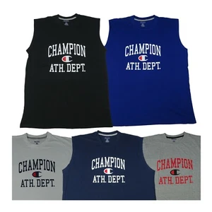 Champion Men's Big & Tall Tank Top - Multiple Colors Available - Picture 1 of 7