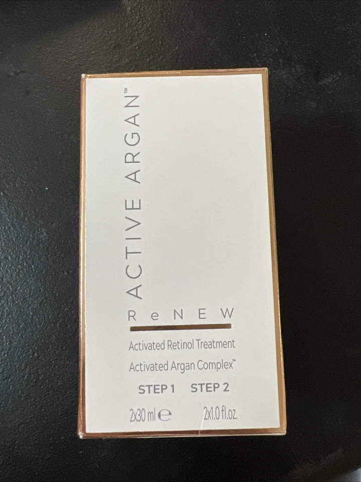  Tratamiento de belleza Active Argan Renew activado de 2 pasos con retinol sin precinto en caja  Foto 1 de 1