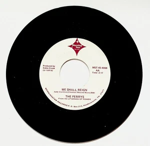 The Perrys We Shall Reign PROMO 45 Morning Star Gospel Hendersonville TN - Picture 1 of 2