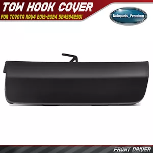 Front Driver Left Tow Hook Cover for Toyota RAV4 2019-2024 5243842901 On Cover - Foto 1 di 9