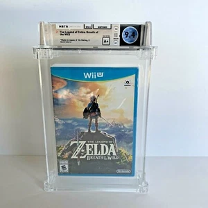 WATA 9.4 A+ DEEP BADGE Legend of Zelda: Breath of the Wild Nintendo Wii U SEALED - Picture 1 of 11