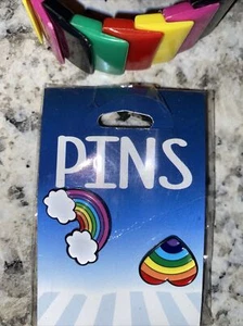 KALAN Rainbow clouds-Heart Rainbow plus Rainbow 🌈Proud colorful bracelet - Picture 1 of 6