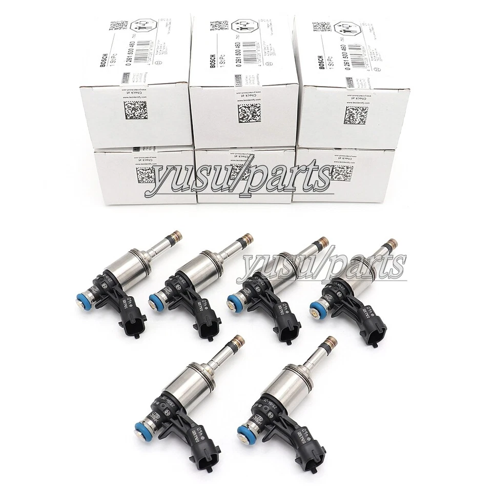 4x Inyectores de combustible Bosch para 12-17 GMC Chevy Traverse Buick Enclave 3.6 12663380 Foto 1 de 4