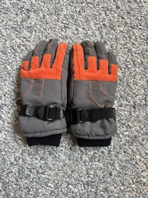 Guantes aislantes impermeables color naranja/gris usados buen estado Foto 1 de 4