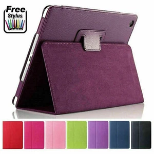 PU Leather Flip Smart Stand Case Cover For Apple iPad 9th Generation 10.2” 2021 - Picture 1 of 15