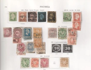GERMAN PRUSSIA CLASSIC USED VERRY FINE QUALITY COLLECTION 2 SCANS - 1280 - Picture 1 of 1
