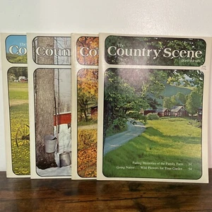 Country Scene Magazine From Ideals 1st Issue, 2nd 3rd And Issue 1 Volume 2 Rare - Imagen 1 de 23