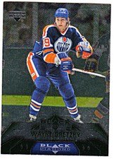 2007-08 BLACK DIAMOND 4-DIA. #176 WAYNE GRETZKY Edmonton Oilers Hockey Card