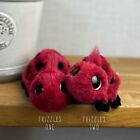 Jellycat Frizzles Ladybird  - Frizzles - Big Eye Bug Small Red Pocket Pal (1)