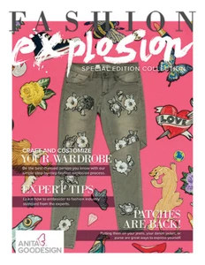 Anita Goodesign Embroidery Design CD FASHION EXPLOSION SPECIAL EDITION CD ONLY - Picture 1 of 2